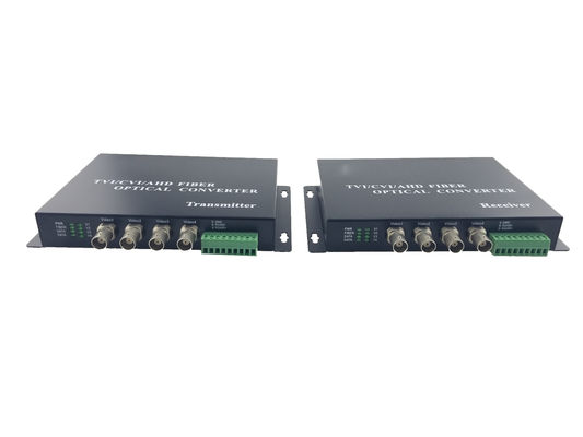 4 Kanal HD 1080p Video Converter mit Rs485 Daten HD-CVI / AHD / TVI Konverter fournisseur