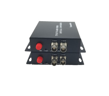 2 Kanal Daten / Audio / Ethernet I / O Alarm auf Faser 1080p HD Video Converter Übertragen über Faser fournisseur