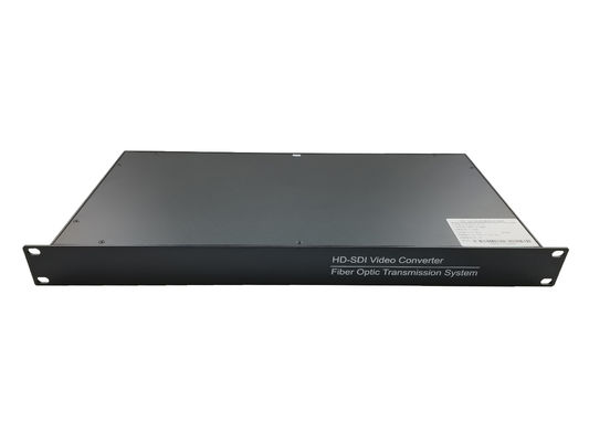 Rack-Full-HD-Einzelmodus 4-Kanal-HD-SDI-Sender Video-zu-Faser-Konverter fournisseur