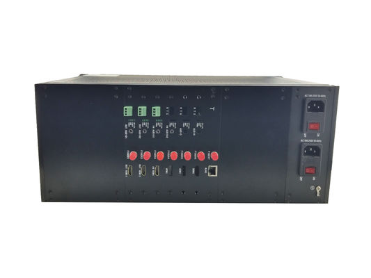 4U-Rack Full HD Verlustfrei 1080P/60Hz HDMI mit RS232-Audio auf Glasfaser-Sender-Empfänger fournisseur