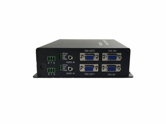 Herstellen von 4-Kanal-VGA 720/1080p Video-Audio-Extender mit Daten-VGA-Faseroptikumwandler fournisseur