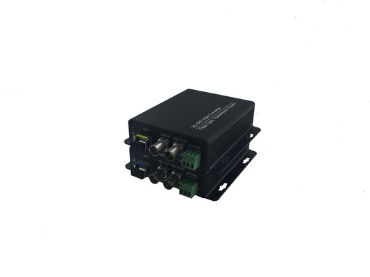 1 Kanal Forward HD SDI zu Glasfaser-Transceiver mit eingebettetem Audio 1 Ch Reverse RS485 Datenwandler hinzufügen fournisseur