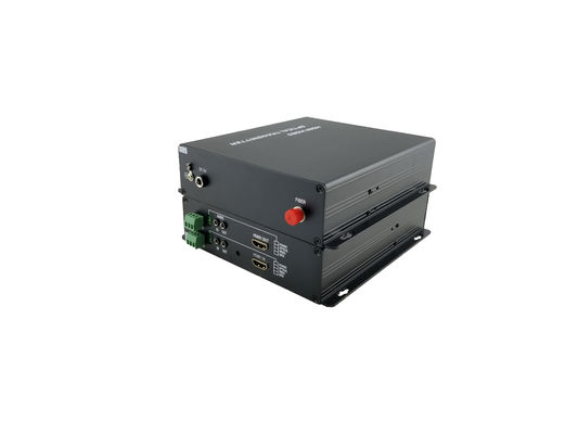 2 Kanäle Unkomprimierter Glasfaserverlängerer bis 1920*1200p 60hz HDMI Video Converter über Einzelmodus fournisseur