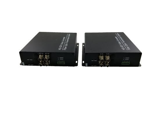 4 Kanäle HD-SDI zu FC/ST/SC Glasfaser-Videokonverter,HDSDI zu ST Einmodus-Fiber-Expander,nur für Sicherheits-SDI-Kameras fournisseur