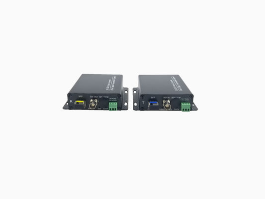 1080P/60Hz 3G-SDI zu Glasfaser-Konverter mit RS485-Daten-zu-Extender-Empfänger, Unterstützung von SD/HD/3G-SDI-Eingang und -Ausgang 20 km fournisseur
