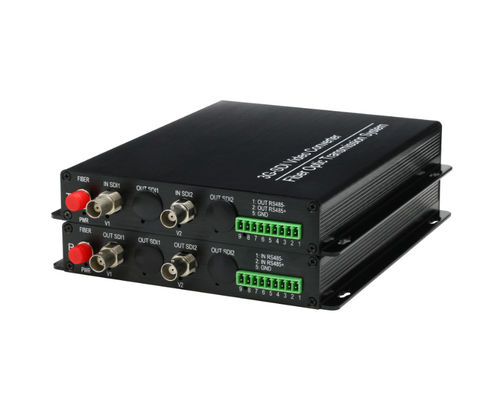 2 Kanäle Vorwärts 1080P/30Hz HDSDI Video Converter eingebettete Audiofunktion mit 1Ch Reverse RS485 Daten fournisseur