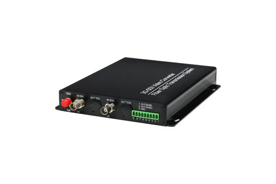 2 Kanäle Vorwärts 1080P/30Hz HDSDI Video Converter eingebettete Audiofunktion mit 1Ch Reverse RS485 Daten fournisseur