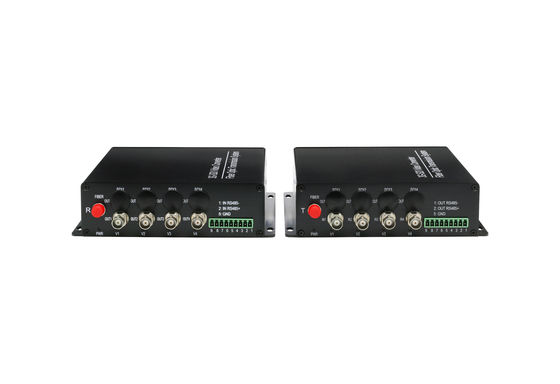 1080p 4 Kanal 3G-SDI-Faser-Konverter mit rs485+1 Kanal-Forward-Audio-Einzelmodus FC fournisseur