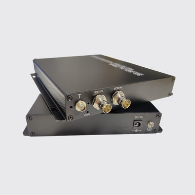 1Pair 2 Channels Single Fiber Mode 3G SDI Extender für das HD-Sicherheitssystem fournisseur