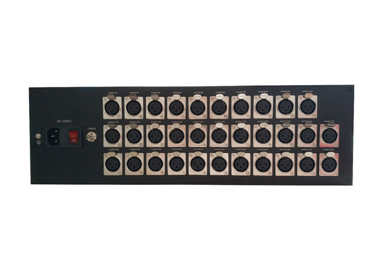 32 x vorwärts XLR-ausgeglichener Audiokonverter;FC 20 ~ 100 km;Audiosignale bis zu 12,5 Meilen im einzelnen Modus fournisseur